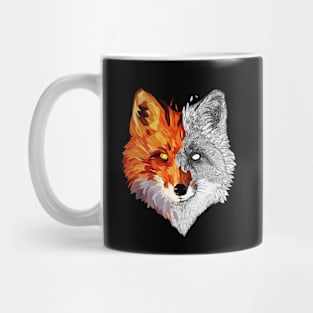 Fox GeoSketch Mug